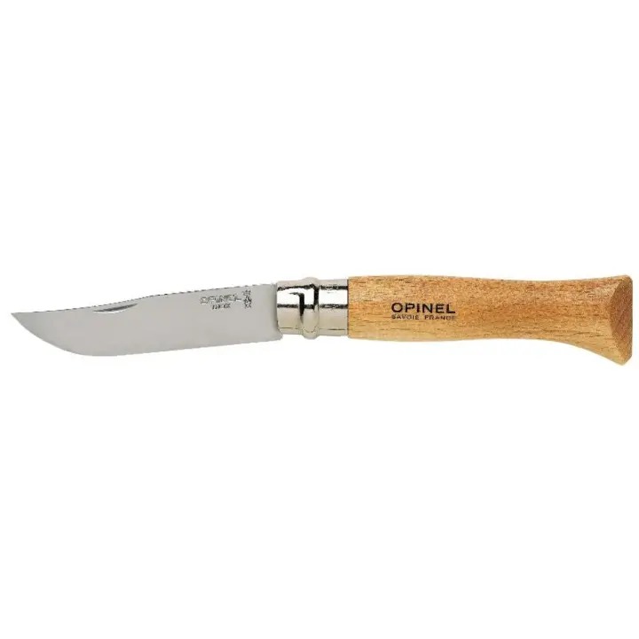 Opinel navaja inox n.9 virola bloqueo hoja 9,0cm 04429vri - 1