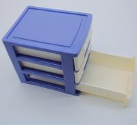 Gabinete de almacenamiento type Cajón de escritorio MARRON, Caja de almacenamiento de papelería de Oficina de estilo europeo, Caja de Organización de artículos varios Pequeños - details 4