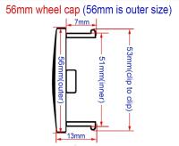 4Pcs Cubiertas De Centro De Rueda Para Coche 56/60mm Compatible Con FIAT 500 Grande Stilo Freemont Punto Astra Bravo Ducato Accesorios De Automóvil - details 5