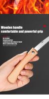 Máscara Plegable Mini De Mano Con Mango De Madera Antideslizante Herramienta De Corte Plástico Para Carpintería Y Trabajos Manuales - details 6