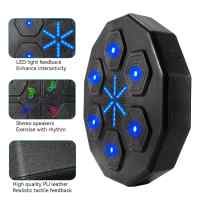 Máquina de boxeo musical inteligente con guantes de boxeo entrenador de boxeo montado en la pared Bluetooth compatible con equipos de boxeo para adultos y niños - details 10