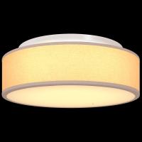Lámparas de Techo Flush Mount Taupe Ø 38 cm Tela E27 - details 6