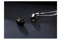 Collar De Hueso Vnox Para Hombres Y Mujeres Con Engrado De Cruz Urnita De Cremación Portador De Perfume Vial De Ashes Joyería Memorial Clásica Tendencia - details 6