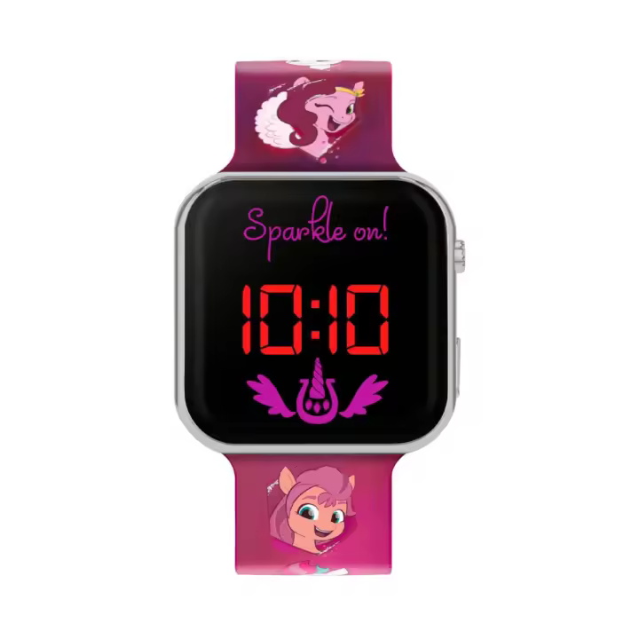 RELOJ DIGITAL LED INFANTIL MY LITTLE PONY ACCUTIME - 1