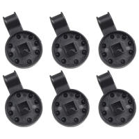 50pcs Clips De Plástico Para Red De Sombrilla Fuertes Y Resistentes Gancho De Apoyo Para Jaula De Cría Y Estufa Verdejante Accesorios De Sombrilla - details 1