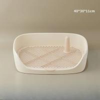 Toilet Para Mascotas Pequeñas Perros Y Gatos Portátil Entrenamiento De Perro Silla De Orina Para Pupusas Almohadilla Y Bandeja De Inodoros Suministros Para Mascotas Internos Adecuado Para Conejos Y Hamsters - details 10
