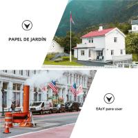 Kit De Pabellón Con Palo De Pabellón De 18 Metros Y Soporte De Pared Montaje De Pabellón De Muro Kit De Palo De Pabellón - details 0