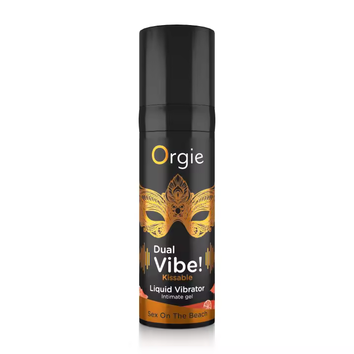 ORGIE VIBRADOR LÍQUIDO BESABLE DUAL VIBE! SEX ON THE BEACH 15 ML - 1