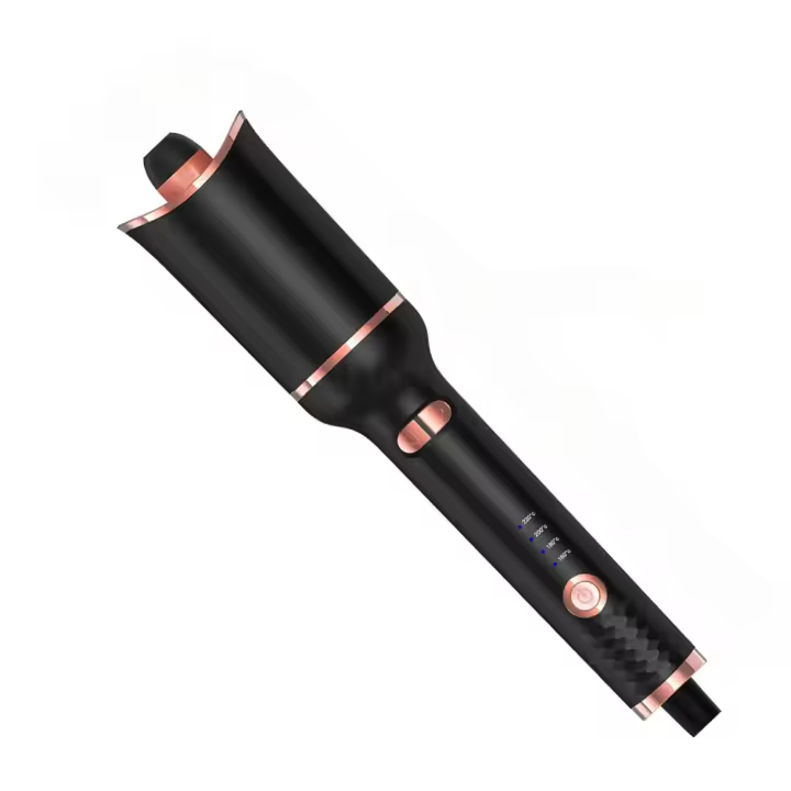 2025 Rizador automático, control inteligente de la temperatura, cuidado del cabello con iones negativos, apagado automático, inducción inteligente, ondas grandes, rizos de lana, rotación de 360°, sin enredos, protección contra ondas electromagnéticas - 1