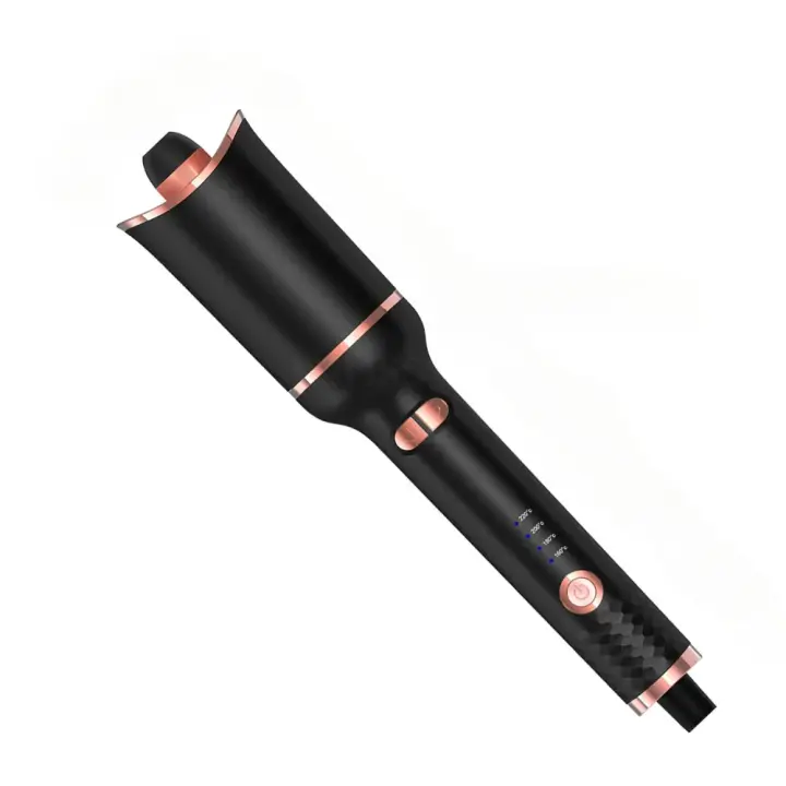 2025 Rizador automático, control inteligente de la temperatura, cuidado del cabello con iones negativos, apagado automático, inducción inteligente, ondas grandes, rizos de lana, rotación de 360°, sin enredos, protección contra ondas electromagnéticas - 1