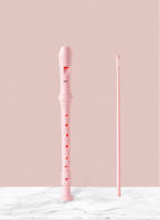 Soprano Recorder Instrumento De Madera Con Clave De C 8 Agujeros Estilo Alemán Para Principiantes Y Estudiantes Con Kit De Limpieza - details 1