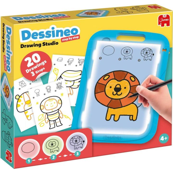Diset - Dessineo Draw Studio, Plataforma educativa para Aprender a Dibujar, a Partir de 4 años (00424)