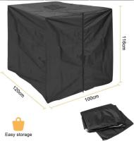 1000L Tank Tarpaulin, IBC Rainwater Tank Sunscreen Tarpaulin, Anti-UV Dustproof, Protective Cover, Green Protective Tarpaulin (116 x 100 x 120 cm) - details 3
