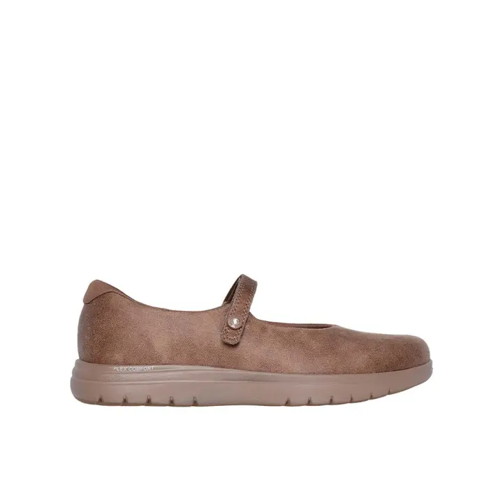 Skechers 138341_MOC Merceditas para mujer marrones en sintético 82306 - 1