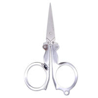 Tijeras Plegables De Viaje Pequeñas Para Artesanías Cuchilla Fina Mini Tijeras Plegables Para Emergencias Bordado Y Costura - details 4
