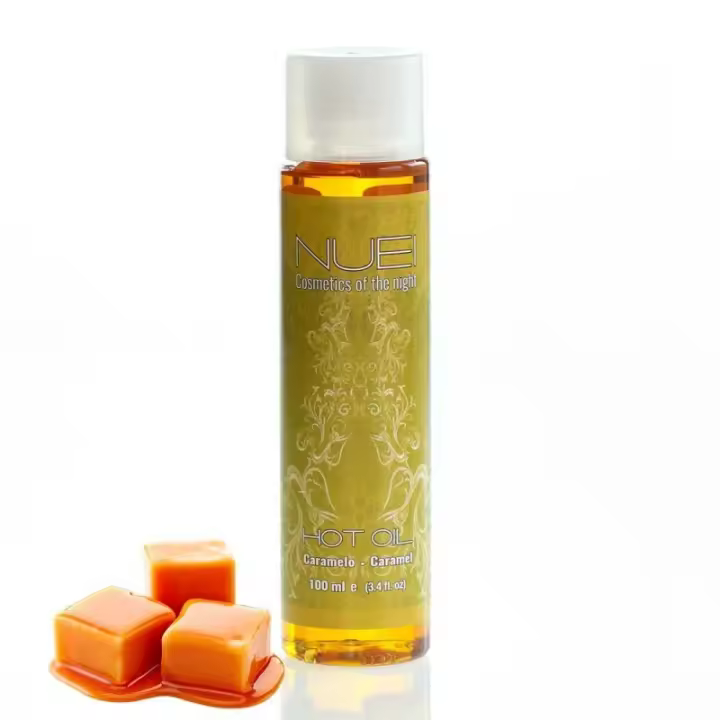 Belover Aceite de Masaje Nuei Hot Oil Caramelo 100ml - Efecto Calor y Aroma Delicioso - 1