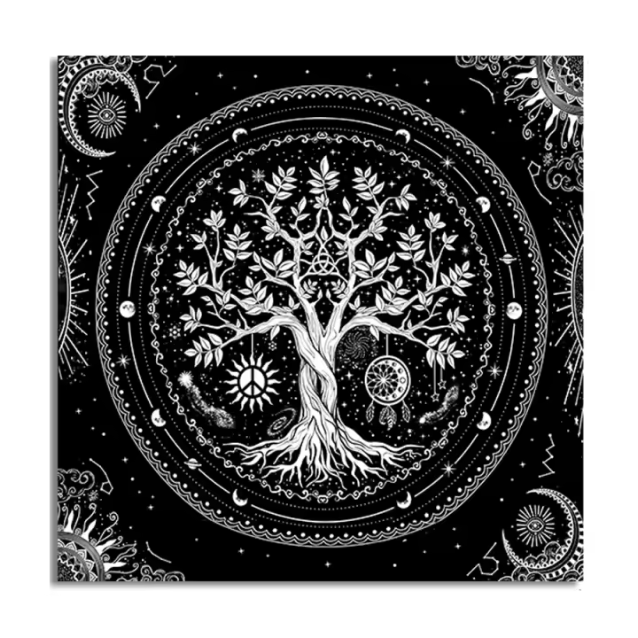 1pc Teléfono De Luna Para Tarot Teléfono De Astrología Juego De Tablero Zodíaco Equilibrio Solar Decoración Para El Hogar - 1