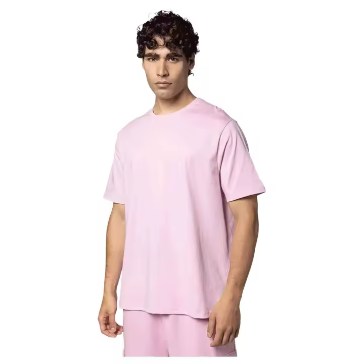 Camiseta marca New Era modelo 60435479 para hombre en color rosa - 1