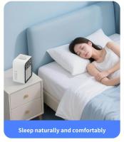 Ventilador Mini Acondicionado Recargable USB 2025 - Dispositivo Portátil de Enfriamiento para Escritorio con Batería de Litio, Carga Inalámbrica y USB, Ideal para Hogar, Oficina o Dormitorio, Capacidad de Batería: 3000mAh - details 4