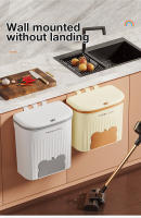 Cesta De Basura Colgante Para Cocina Y Baño 8.5/12L Con Tapa Y Bolsa De Basura Ecológica Y Reciclable Para Armario De Cocina Y Pared De Baño - details 24