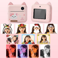 Cámara Infantil P1 cámara instantánea Impresora fotográfica para niños con 2 Rollos de Papel de impresión Compatible con transmisión WiFi aplicable en Papel fotográfico autoadhesivo - details 6