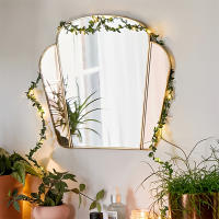 Luces De Navidad En Forma De Hoja Verde LED Con Hilo De Cobre Simulación De Vínculo Verde Para Decoración De Navidad - details 2
