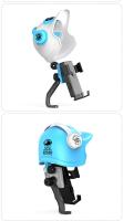Soporte De Teléfono Para Motocicleta Impermeable Con Sombrilla Navegación Portátil Para Entregador De Comida Montura De Vehículo Unisex - details 12