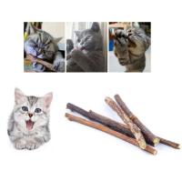 Varita De Madera De Polígono Natural Para Mascotas Juguete Molar Para Gatos Estimulante Y Estabilizador De Presión Arterial 10/15/20 Piezas - details 0