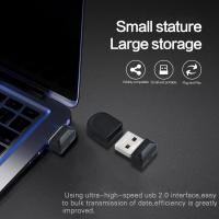 WANSENDA Super Mini USB Stick De Memoria Impermeable Pendrive 64GB 32GB 16GB 8GB 4GB USB 2.0 Metal No Cifrado - details 9