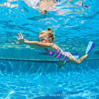 Aletas de silicona para hombres y mujeres, estilo libre, braza, aletas cortas de silicona para adultos y niños, aletas de entrenamiento de buceo ligero y natación. - details 5
