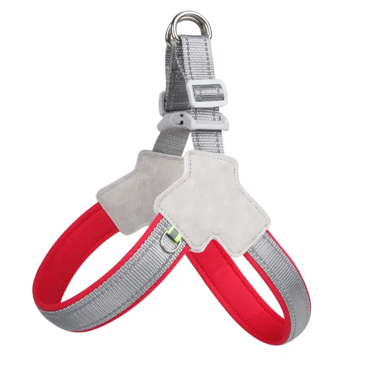 Harnés Veraniego Para Perros Y Gatos Pequeños Y Medianos Con Correa De Pecho Transpirable Sin Pull Para Viajes Y Caminatas Adecuado Para Franceses Bulldog Accesorios Para Mascotas - 1