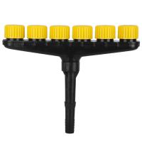 Atomizador Ajustable De Gran Flujo Para Riego De Jardín Y Granja Herramienta De Riego Para Vegetales 3/4/5/6 Maneras - details 5