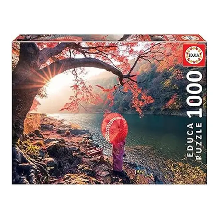Educa Puzzle Amanecer en el Río Katsura Japón 1000 Piezas 18455 - 1