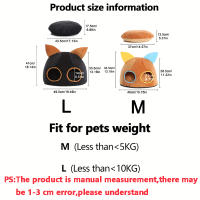 Nueva Diseño Casa Para Gatos Caliente Invierno Cama Para Gatos Doble Agujero Nido De Gato Joven Túnel Cueva De Gato Suave Cama Para Mascotas - details 0
