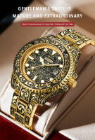 Reloj De Pulsera Masculino ONOLA Vintage Resistente Al Agua Con Correa De Acero Original Moda Casual Lujo Dorado Relogio Masculino - details 0