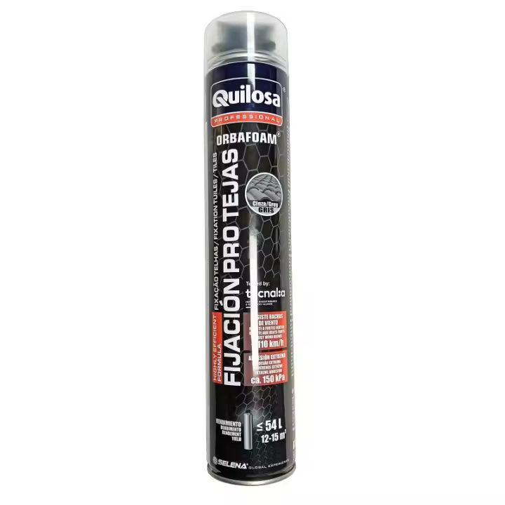 ESPUMA POLIURETANO TEJA PISTOLA GRIS 750CC - 1
