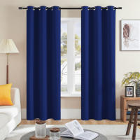 2PCS Cortinas De Isolación Térmica Con Ojales Para Decoración De Hogar Oficina Y Dormitorio Alta Ocultación (70-90%) Material 100% Poliéster - details 12