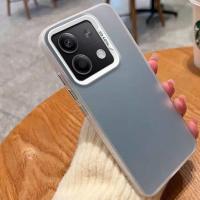 Funda De Teléfono Metálica Lujosa Mate Para Xiaomi 14T 13T 14 13 pro Poco X6 F6 F5 pro Resistente a Golpes Y Arañazos Protección Contra Polvo - details 2