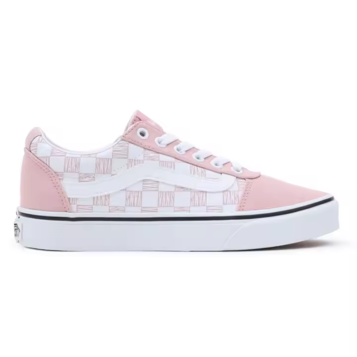 Zapatillas Vans Ward Logo Check Rosa Blanco Vn0A5Hvcy3K - 1