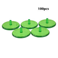 Marcadores de Posición de Golf Duraderos y Brillantes 100pcs Accesorios de Juego Planos Redondos para Diversiones de Golf y Béisbol - details 2