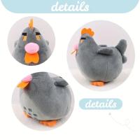 2pcs Peluche De Pollo Stardew Valley Juguete De Peluche Suave Para Niños Regalo De Cumpleaños Y Navidad Tema De Dibujos Animados - details 7