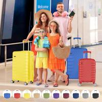 Maleta de viaje ABS, Equipaje de Mano,Maleta de Cabina Rígida con Cierre de Combinación y 4 Ruedas Dobles 360°，Maletas de Viaje Pequeñas y Grandes Ligeras - details 3