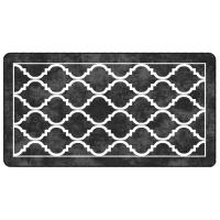 vidaXL Alfombra lavable antideslizante multicolor 80x150 cm Color Negro,  Gris y dorado,  Beige y dorado y mas Alfombras de área  Alfombra de Piso para Sala de Estar Dormitorio Habitación Salón - details 2