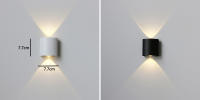 Lámpara De Pared Exterior Impermeable En Aleación De Aluminio Para Dormitorio Y Sala De Estar Iluminación Decorativa Moderna Fuente De Energía AC Certificación CE Protección IP55 - details 0
