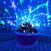 Lámpara De Noche Proyector De Cielo Estrellado Luz Decorativa Para Bebé Rotatoria Galaxia Lámpara De Mesa Decorativa Para Dormitorio - details 5