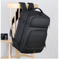 Mochila Expansible de 40L con Puerto de Carga USB Bolsa de Laptop Impermeable Diseño Sólido - details 13