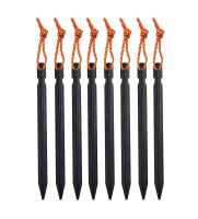 10pcs De Palos De Tenda Ultraligeros De Aleación De Aluminio 18cm Con Bolsa De Almacenamiento Convenientes Para Camping Y Actividades Al Aire Libre - details 3