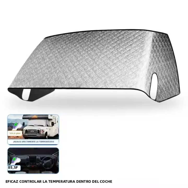 Cubierta De Ventanas Delanteras Para Caravana RV Durable Cubierta De Nieve Y Sombrilla Para Motorhome Clase C Ford E450 1997-2022 Accesorios De Alta Calidad - 1