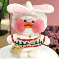 Muñeco De Peluche De Pato Lalafanfan De 30cm Dulce Y Suave Regalo De Cumpleaños O Navidad Para Niñas Y Amigos Decoración De Cojín - details 4