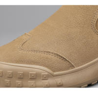 Botas De Hombre Casual Transpirables Zapatillas Versátiles Alta Confort Para Oficina Botas De Tobillo Slip-on Material PU Y PVC - details 7